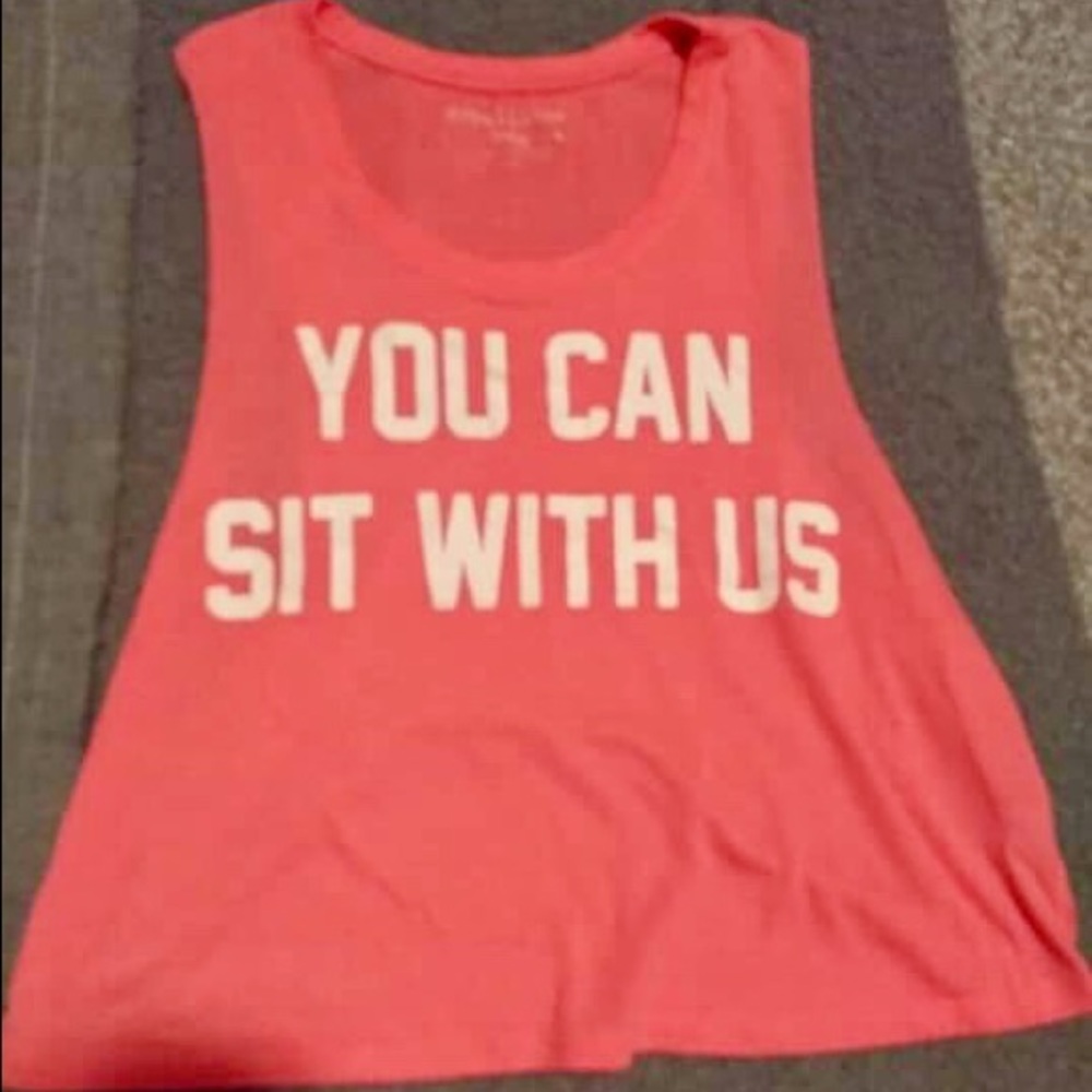 Not-so-mean girl muscle tank